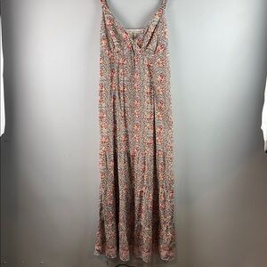 Bass GH Bass & Co Floral Maxi Dress Size 2